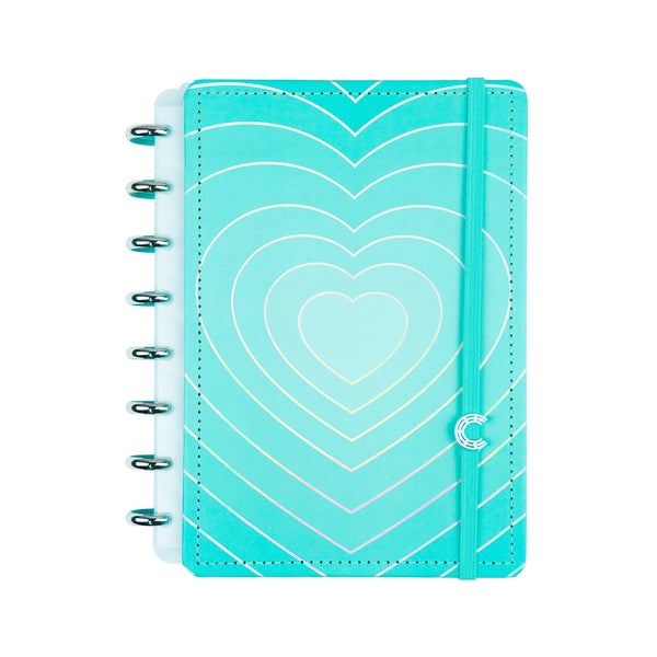 Caderno Inteligente A5 Azul Turquesa Love