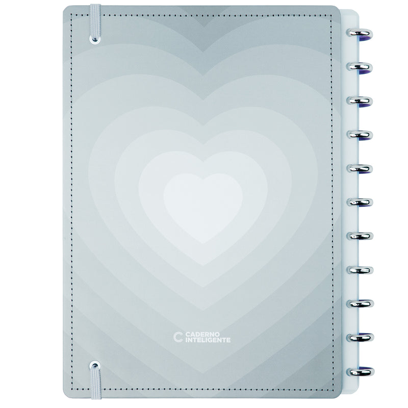 Caderno Inteligente A4 Cinza Love