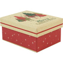 Caixa Natal Presente Kraft Médio Note!