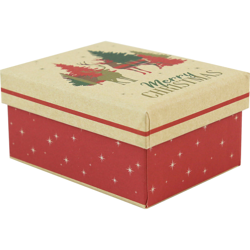 Caixa Natal Presente Kraft Médio Note!