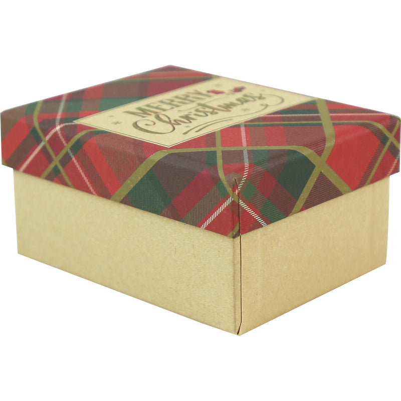 Caixa Natal Presente Kraft Médio Note!