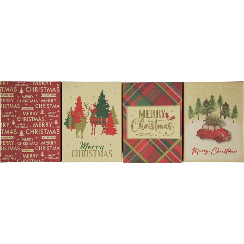 Caixa Natal Presente Kraft Médio Note!