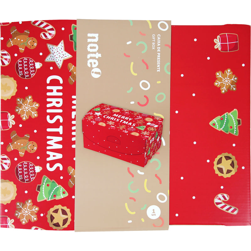 Caixa Natal Flat Hohoho Note!
