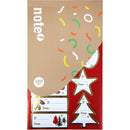 Etiqiueta Autocolante Natal Cinza 100Un