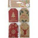Etiquetas Natal Kraft 20 Unidades Note!