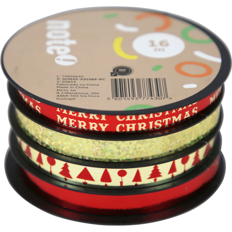 Fita Para Laço Natal 4X4M Note!