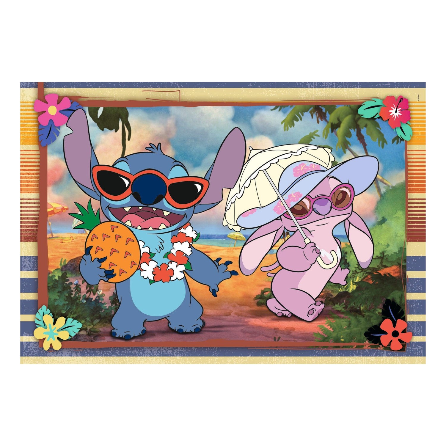 Clementoni - Puzzle Stitch 2x60 Peças