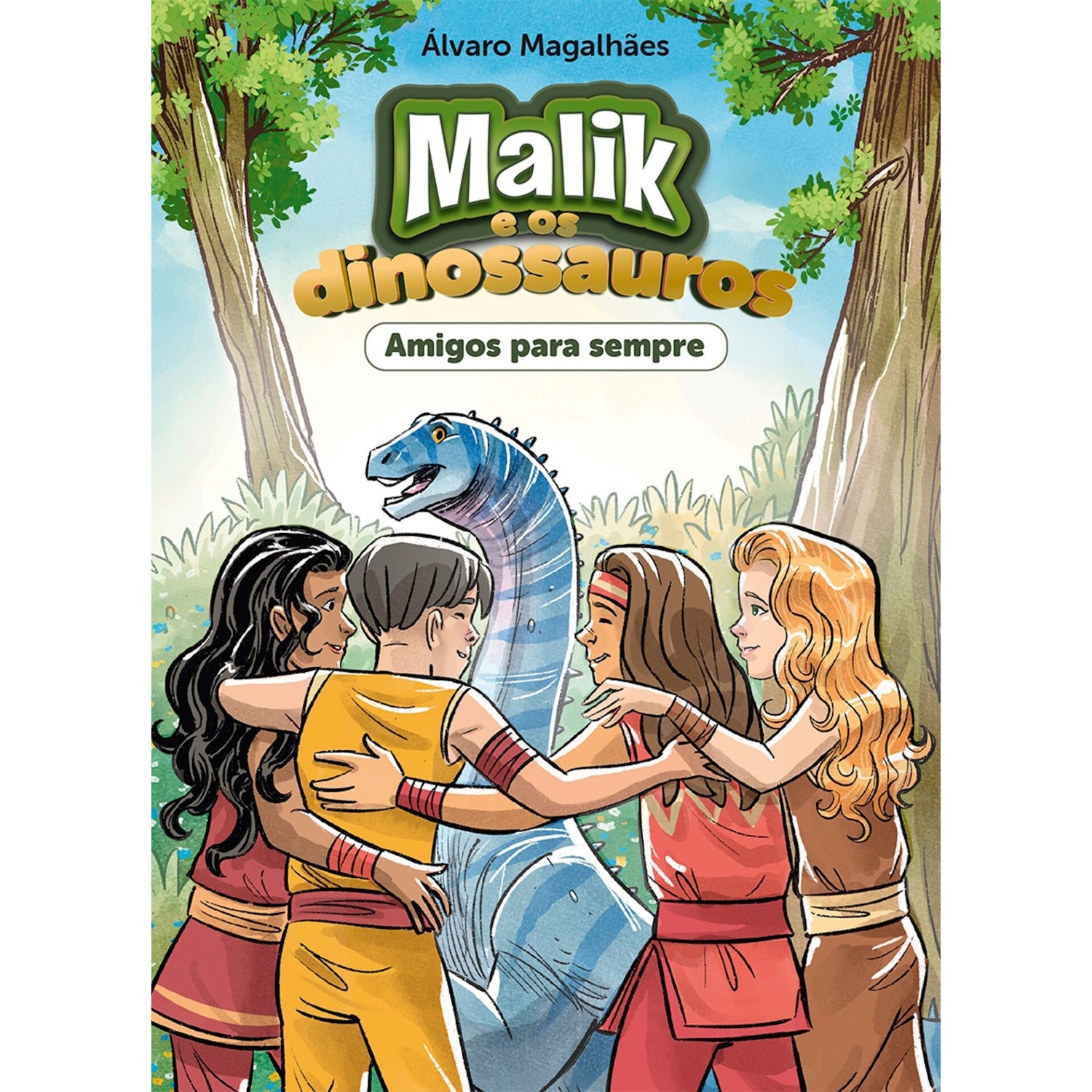 Malik e os Dinossauros - Amigos para Sempre de Álvaro Magalhães