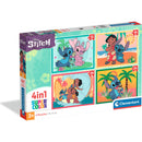Puzzle 4 Em 1 Stitch