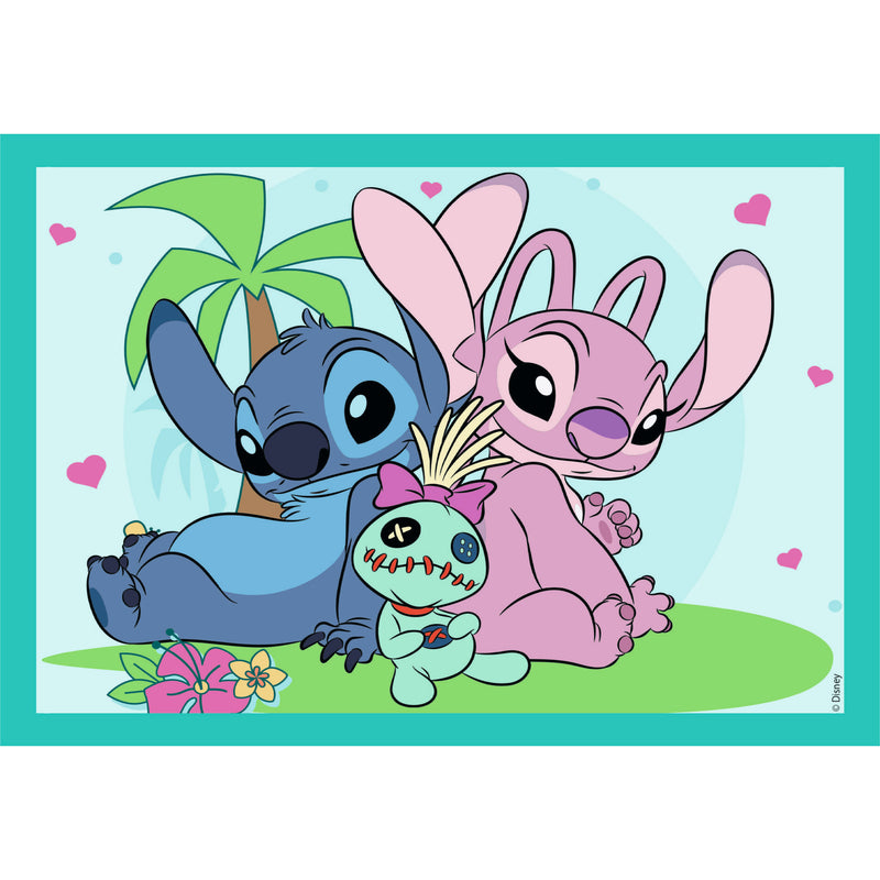 Puzzle 4 Em 1 Stitch
