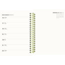 Agenda A6 2026 Espiral 12 Meses Semanal Check Note!