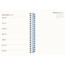 Agenda A6 2026 Espiral 12 Meses Semanal Check Note!