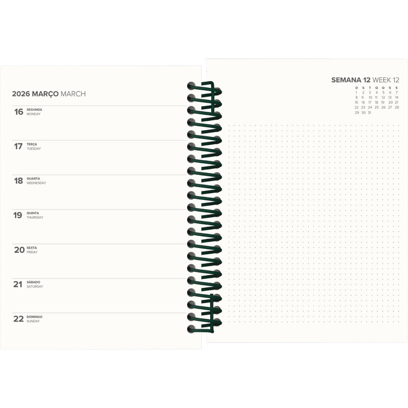 Agenda A5 2026 Esp 12M Sem Animals Note!