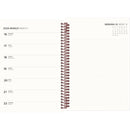 Agenda A5 2026 Espiral 12 Meses Semanal Personality