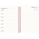 Agenda A5 2026 Espiral 12 Meses Semanal Flowers Note!