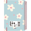 Agenda A5 2026 Espiral 12 Meses Semanal Flowers Note!