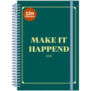 Agenda A5 2026 Espiral 12 Meses Semanal Check Note!