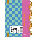 Agenda A5 2026 Espiral 12 Meses Semanal Squares Note!