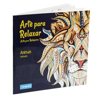 Arte para Relaxar - Animais (Livro de Colorir)