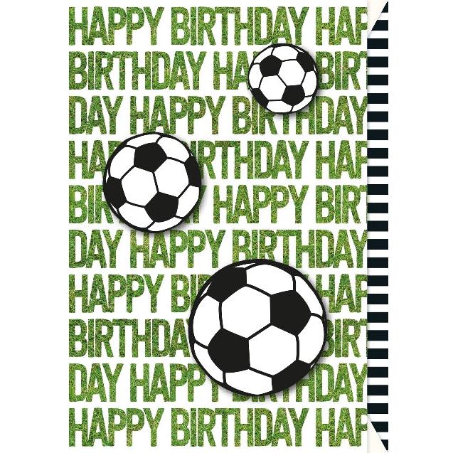 Postal - Happy Birthday Futebol