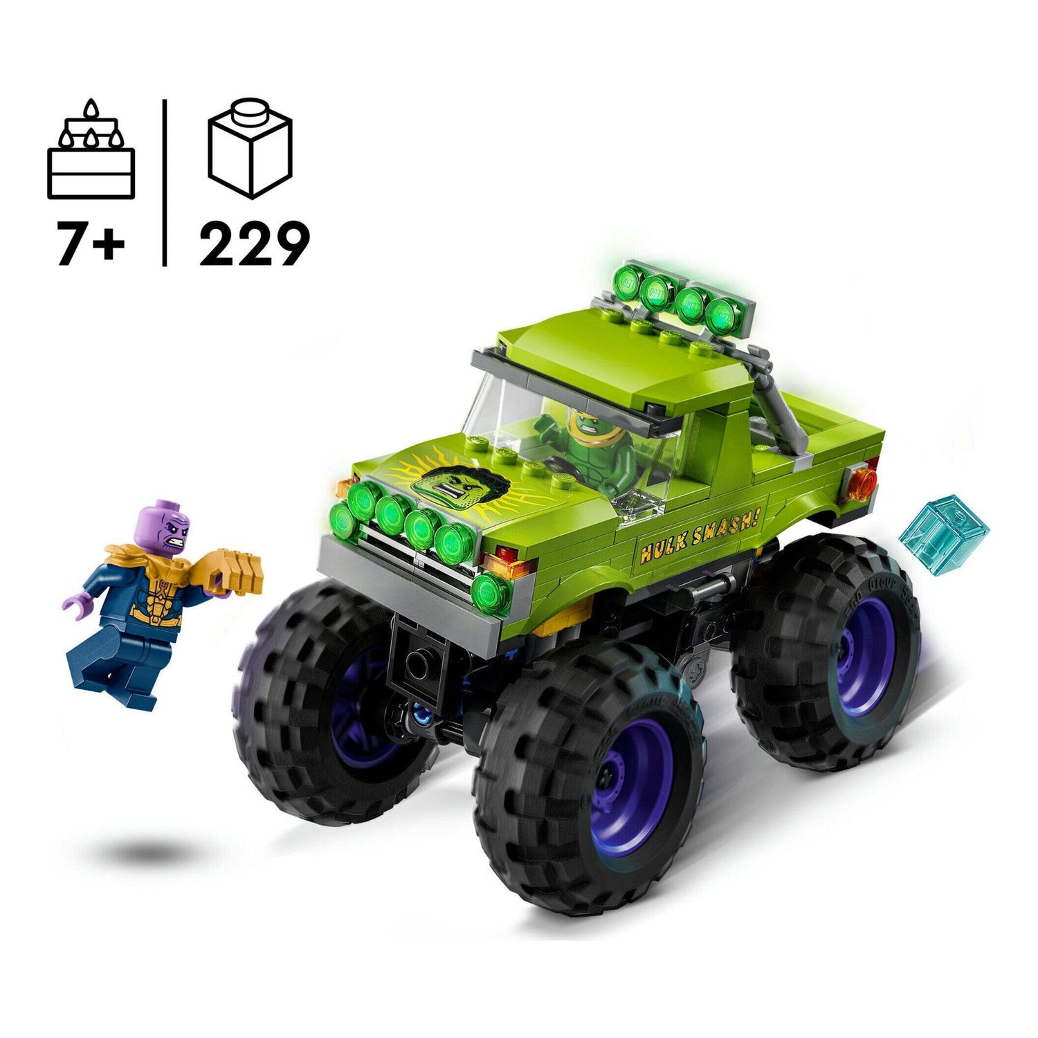 LEGO Marvel - Camião do Hulk vs. Thanos - 76312