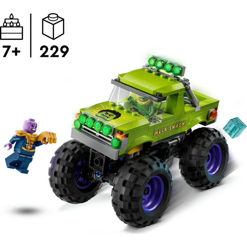 Camião Do Hulk Vs. Thanos Lego