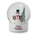 Globo Médio Branco Boneco De Neve