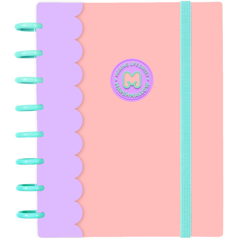 Caderno Disco A5 Duo Marshmallow
