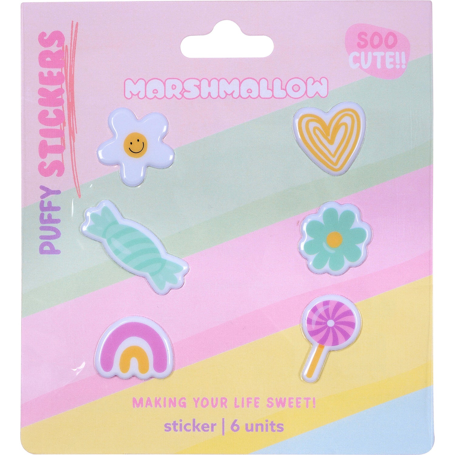 Stickers Marshmallow (artigo sortido)