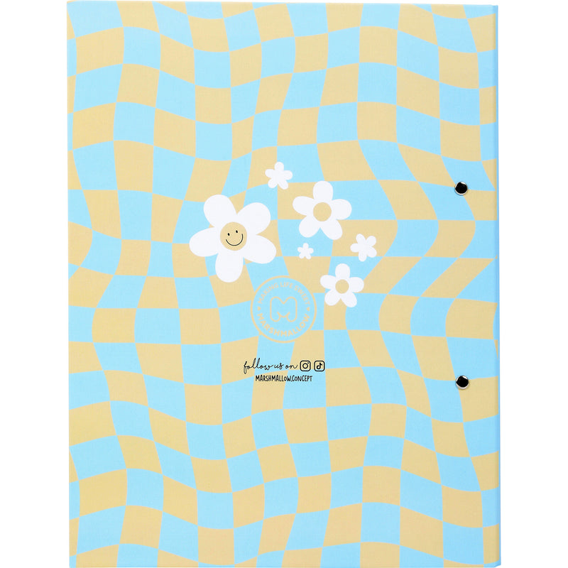 Pasta Arquivo A4 Smiley Chess Marshmallow
