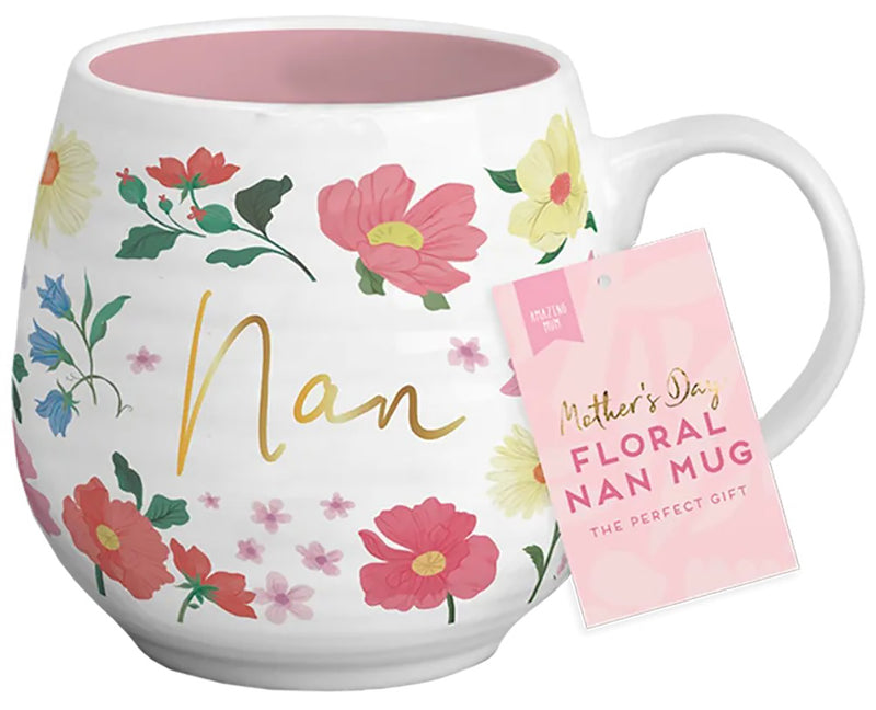 Caneca Floral - Mãe