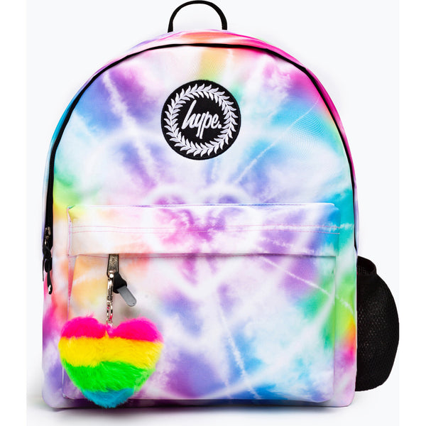 Mochila Rainbow Heart Tie Dye Hype