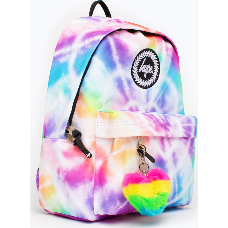 Mochila Rainbow Heart Tie Dye Hype