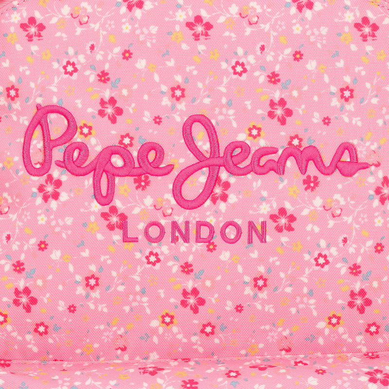 Mochila Dupla 40Cm Alenka Rosa Pepe Jeans