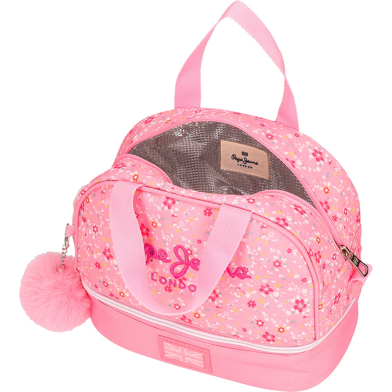 Saco Lanche 2 Compartimentos Alenka Rosa Pepe Jeans