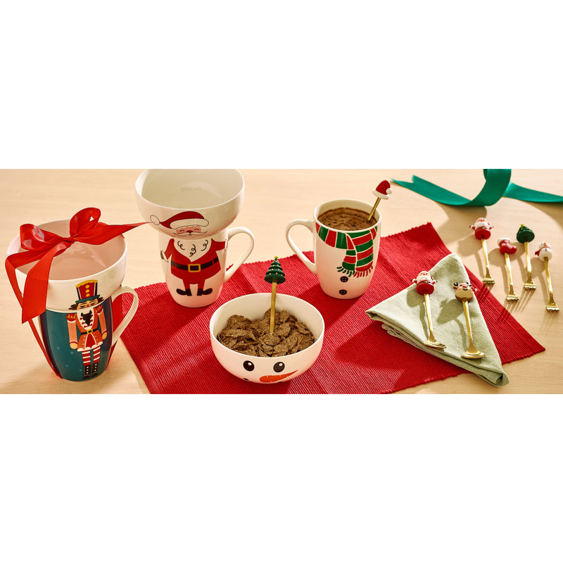 Conjunto Taça+Caneca Boneco Neve