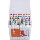 Conjunto 48 Marcadores Ponta Dupla Base Álcool Note!