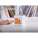 Conjunto 48 Marcadores Ponta Dupla Base Álcool Note!