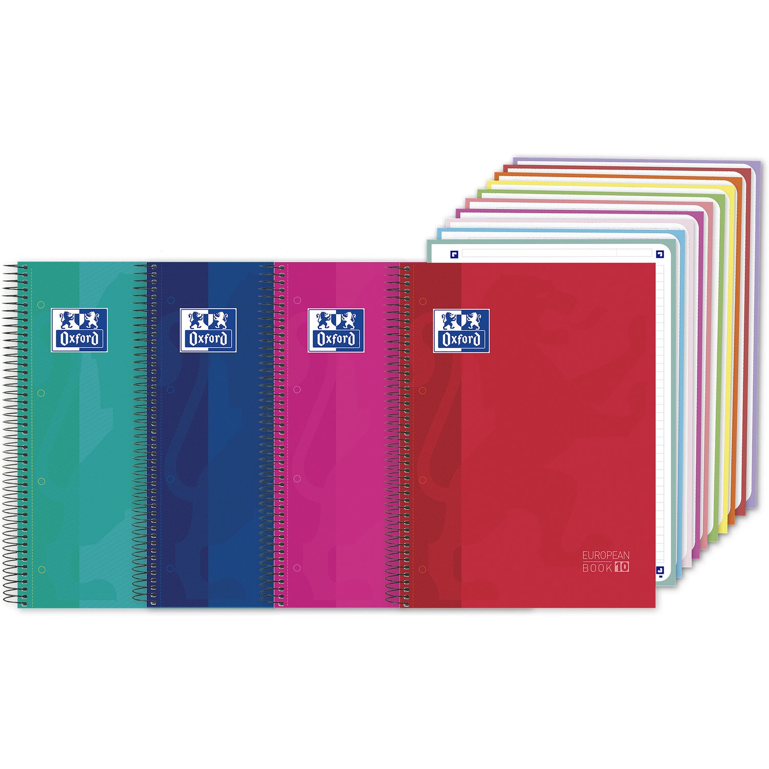 Caderno Espiral A4 Pautado School Classic (várias cores)