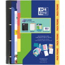 Pasta Arquivo A4+ Capa cartão 2Recargas + 5 Separadores School