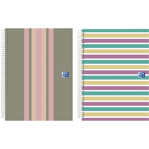 Caderno Espiral A4 90G 120 Folhas Pautado Oxford
