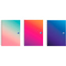 Caderno Espiral A4 90G 120 Folhas Pautado 5 Gradient Oxford