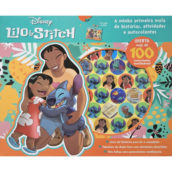 Lilo & Stitch - A Minha Primeira Mala de Histórias, Atividades e Autocolantes