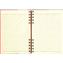 Caderno Espiral A5 Capa Dura Pautado Your Colour Peach Note!