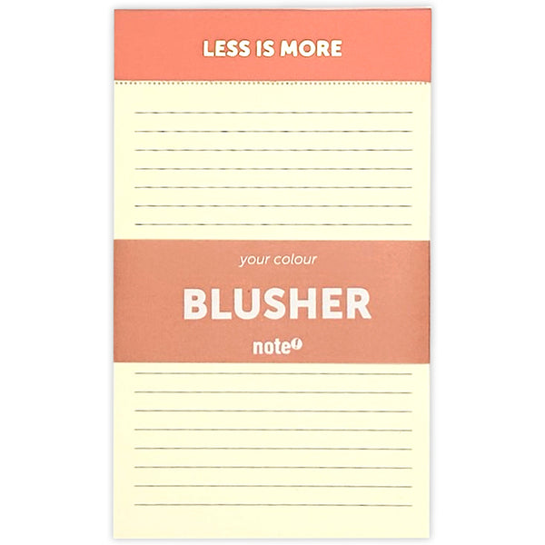 Bloco Notas Pautado 65 Folhas Your Colour Peach Note!