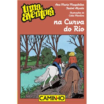 Uma Aventura na Curva do Rio de Ana Maria Magalhães e Isabel Alçada - Volume 68