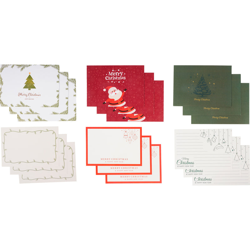 Conjunto 3 Gift Cards Christmas Time