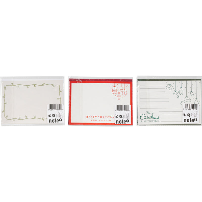 Conjunto 3 Gift Cards Christmas Time