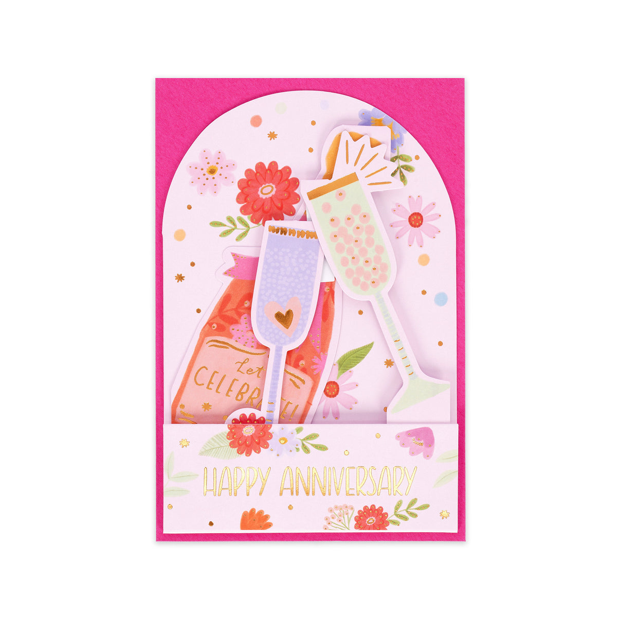 Cartão Pop-Up - Feliz Aniversário