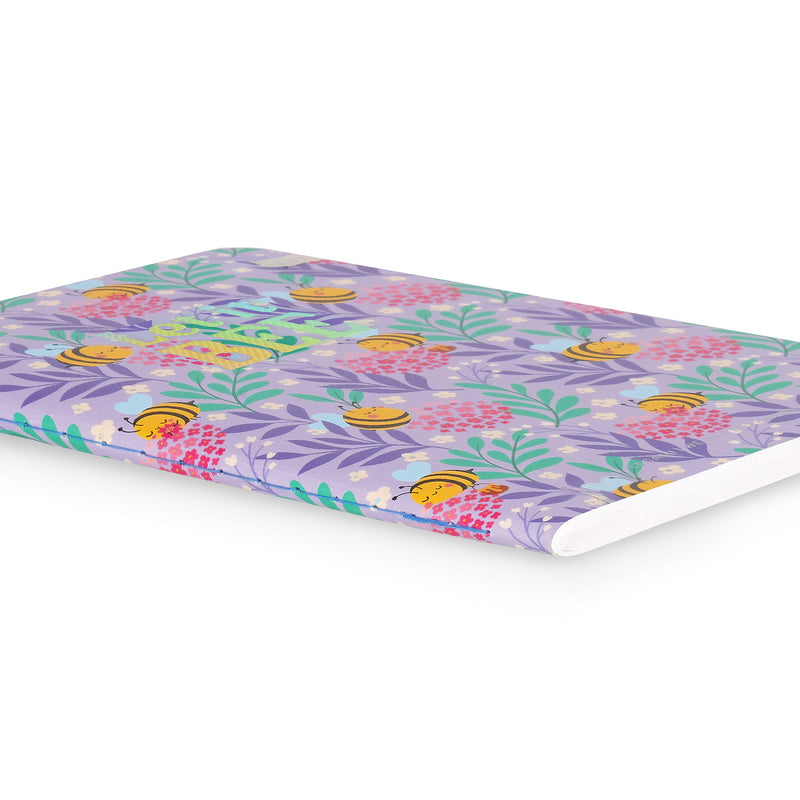 Caderno Com  Linha Pequeno - Abelha